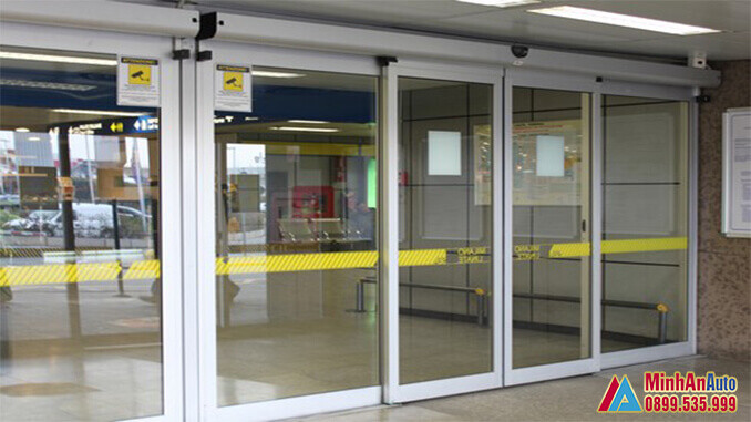 Cửa tự động trượt Woosung chất lượng. Nhập khẩu chính hãng Hàn Quốc.