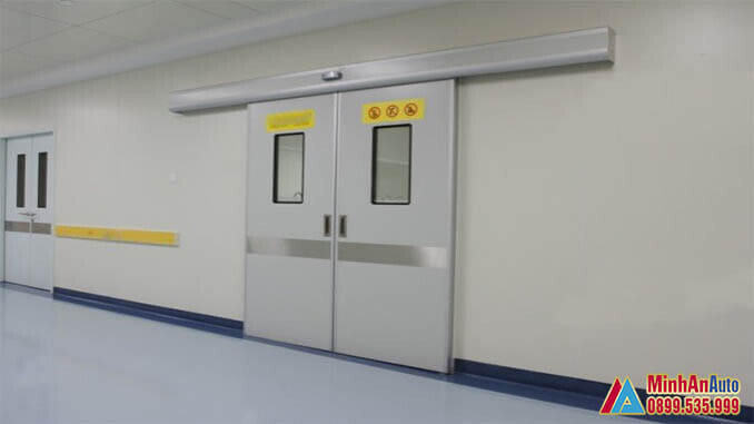 Thi công cửa tự động phòng sạch chất lượng nhất khu vực Hà Nội.