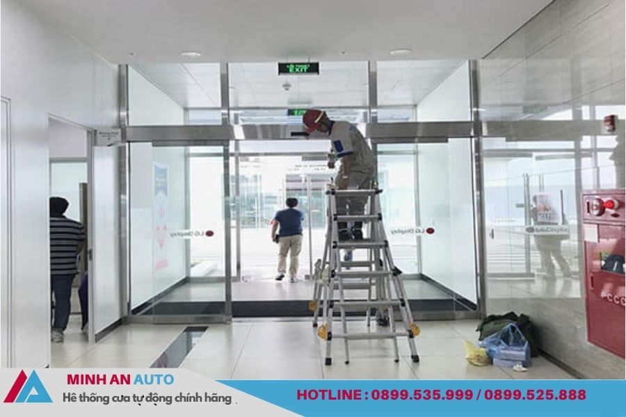Cửa Tự Động Cortech Trượt Nhập Khẩu Hàn Quốc 100%
