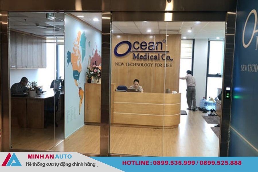 Cửa Tự Động Đức Khung Nhôm Cao Cấp Chất Lượng