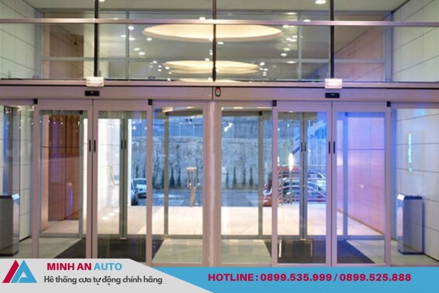 Cửa Tự Động Đức Cánh Trượt Gấp Cao Cấp