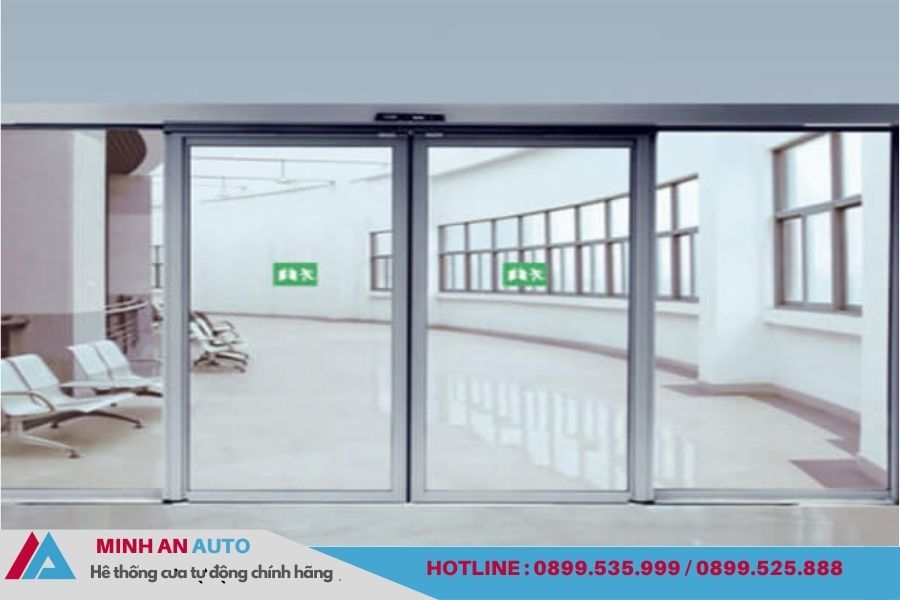 Cửa tự động cánh trượt Hàn Quốc cao cấp chất lượng
