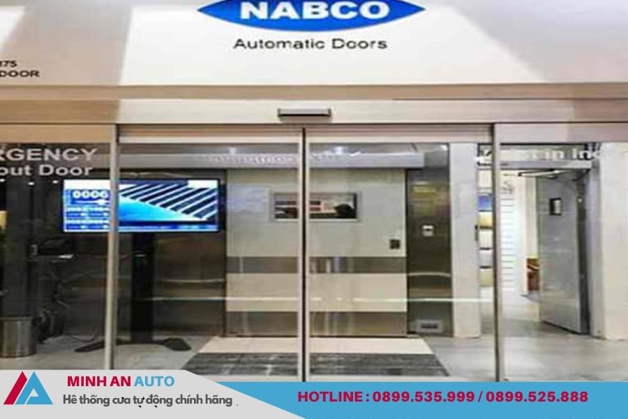 Mẫu Cửa tự động Nabco Nhật Bản mẫu cao cấp chất lượng