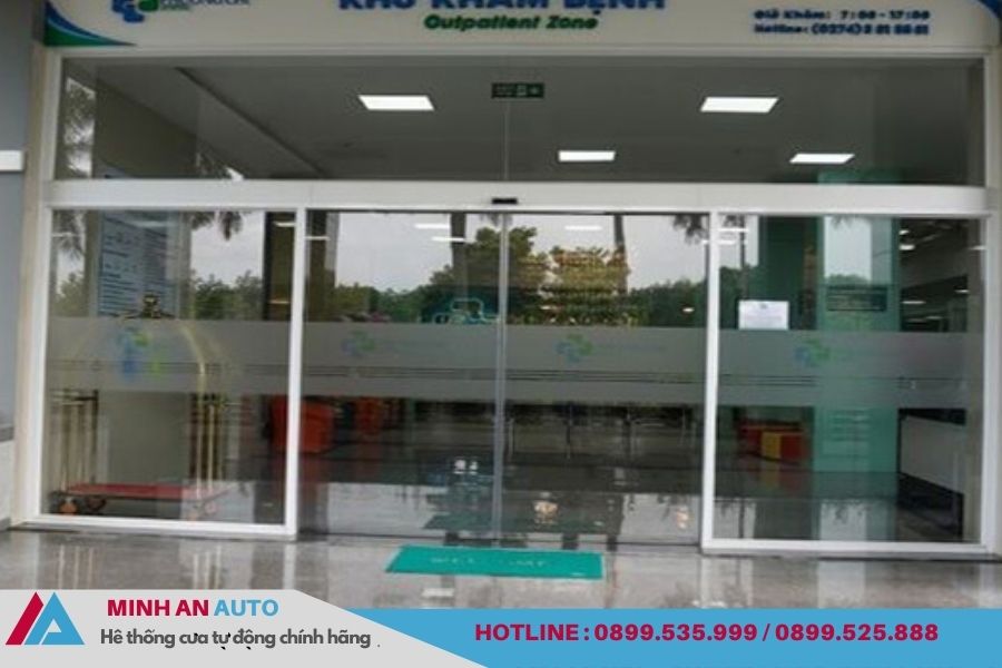 Cửa tự động tại Ninh Bình cho các chung cư cao cấp – Minh An Auto đã thi công.