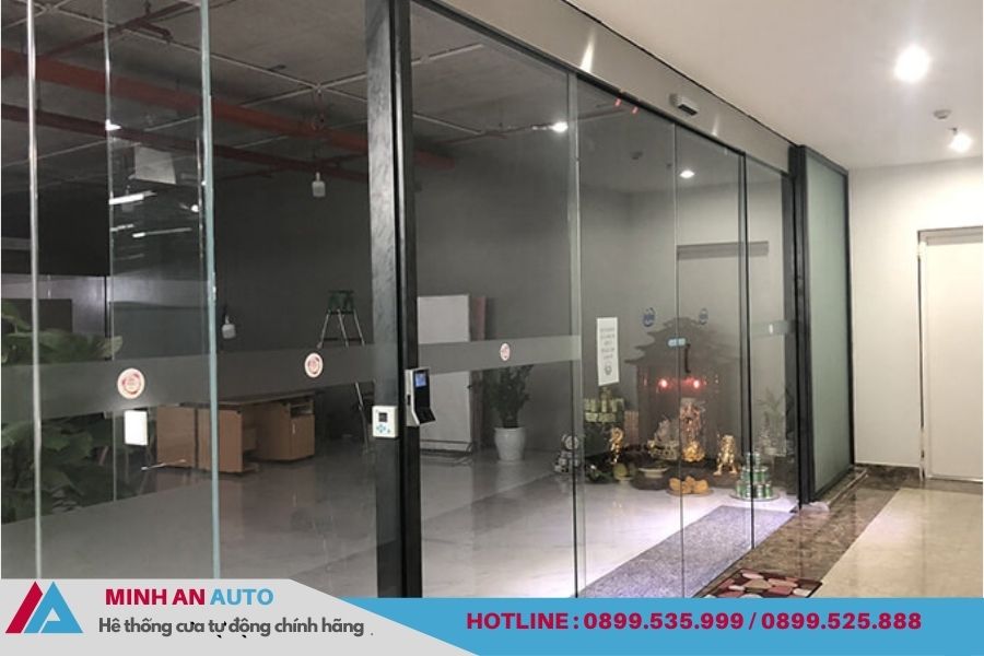 Thi công cửa tự động tại Sơn Tây