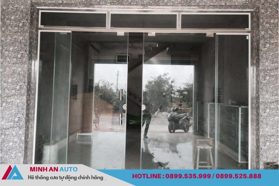 cửa tự động 2 cánh tại Sơn Tây