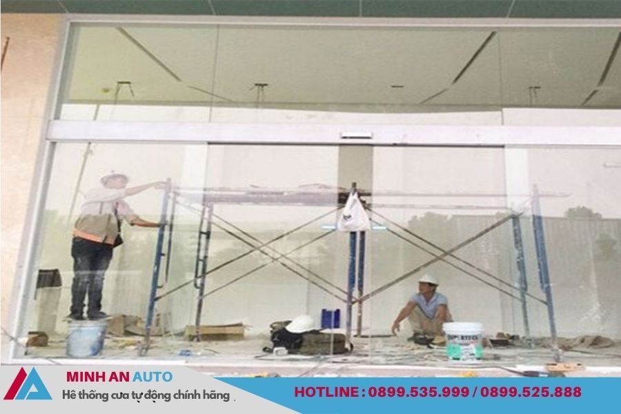 Minh An Window đơn vị lắp đặt Cửa kính tự động tại Thanh Hóa chất lượng