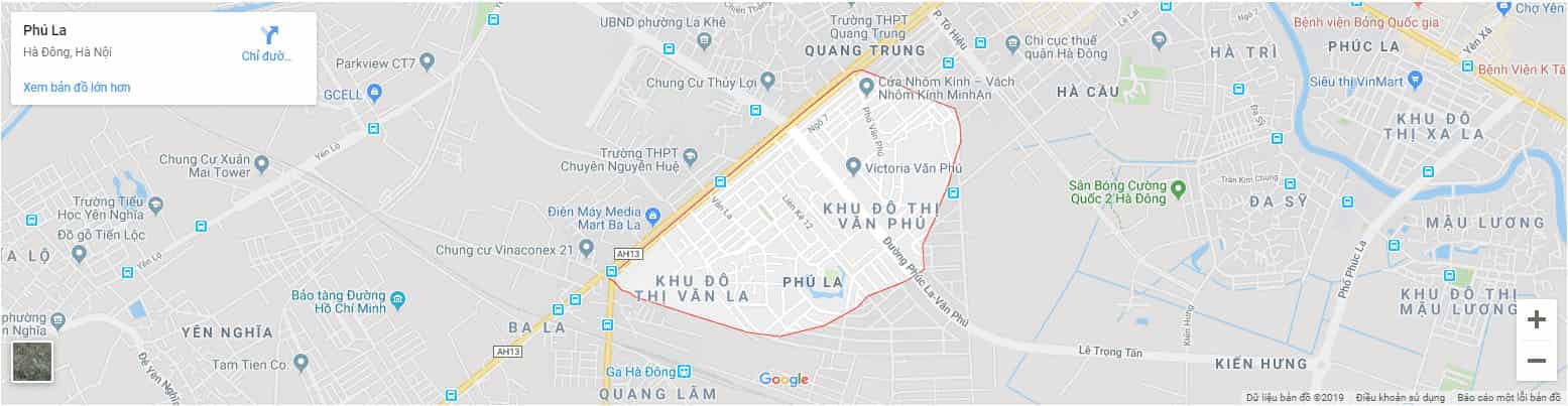 Bản đồ vị trí minh an auto