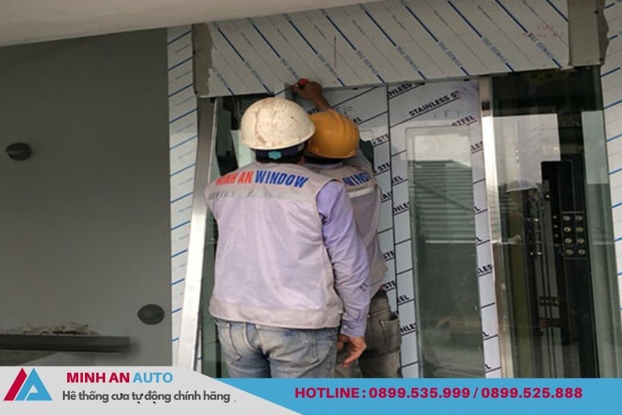 Mẫu Cửa kính tự động cao cấp chất lượng nhất tại Việt Nam