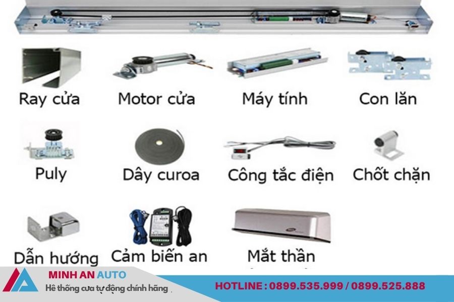Phụ kiện cửa tự động