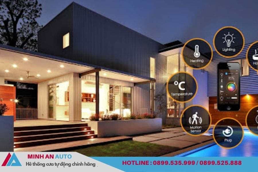 Giải pháp nhà thông minh hiện đại điều khiển tiện lợi