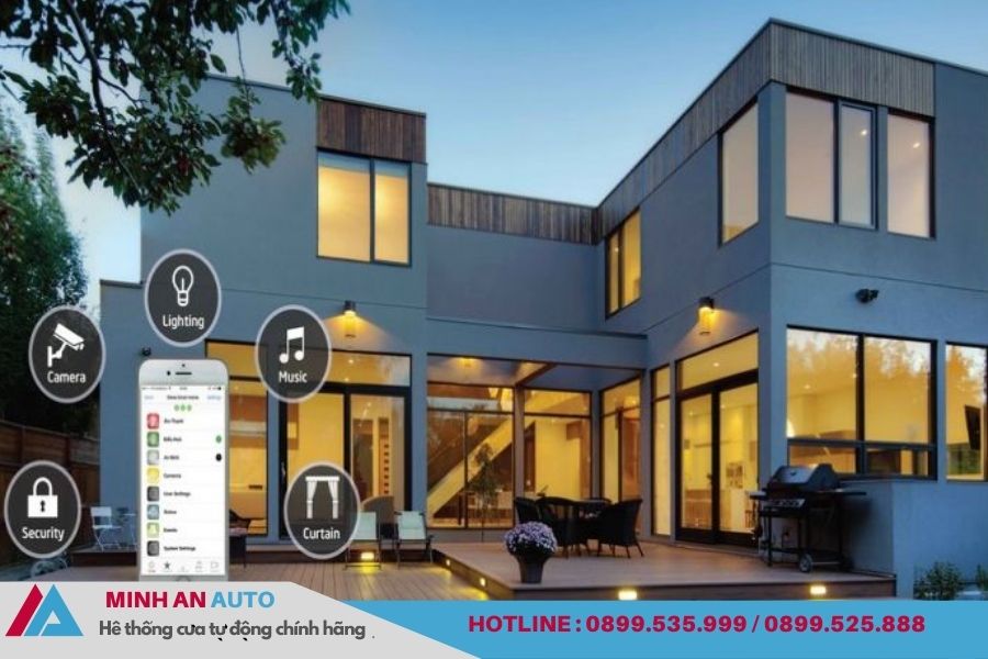 Giải pháp nhà thông minh hiện đại điều khiển qua điện thoại