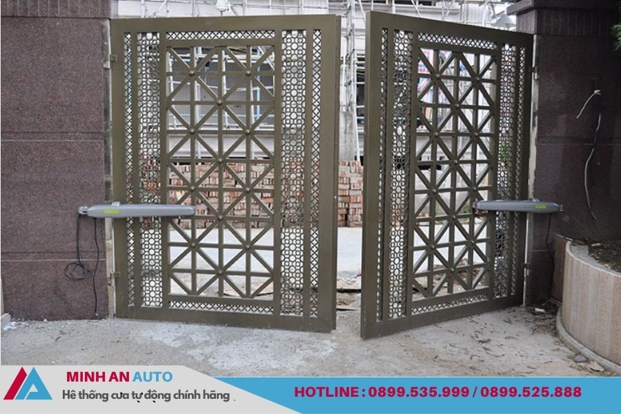 Cửa cổng tự động mô tơ tay đòn