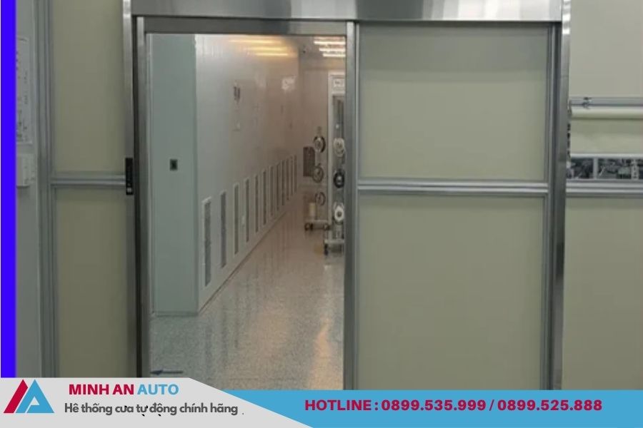 Cửa trượt tự động một cánh hiện đại
