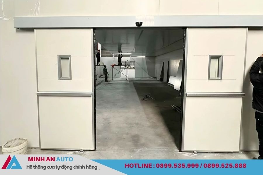 Cửa Tự Động BFT Hàng Đầu Italia | Báo Giá & Thi Công 6 Cửa trượt tự động BFT công nghiệp