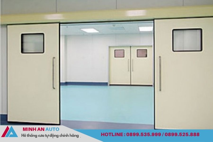 Cửa trượt tự động bệnh viện