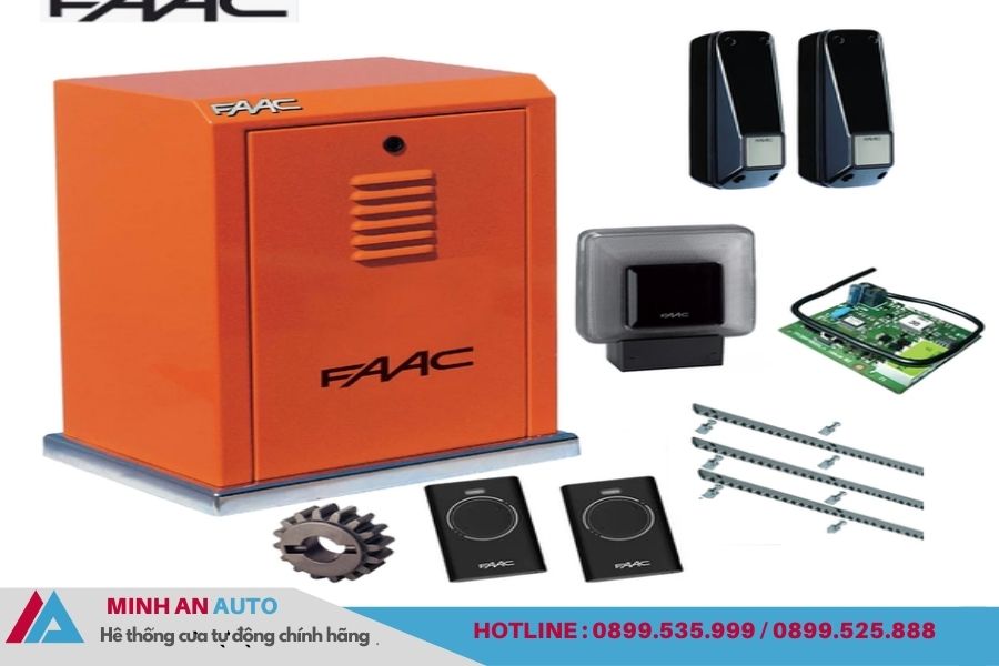 Cửa Tự Động FAAC Italia | Báo Giá & Thi Công 6 Thiết bị cửa cổng tự động FAAC Italia chính hãng