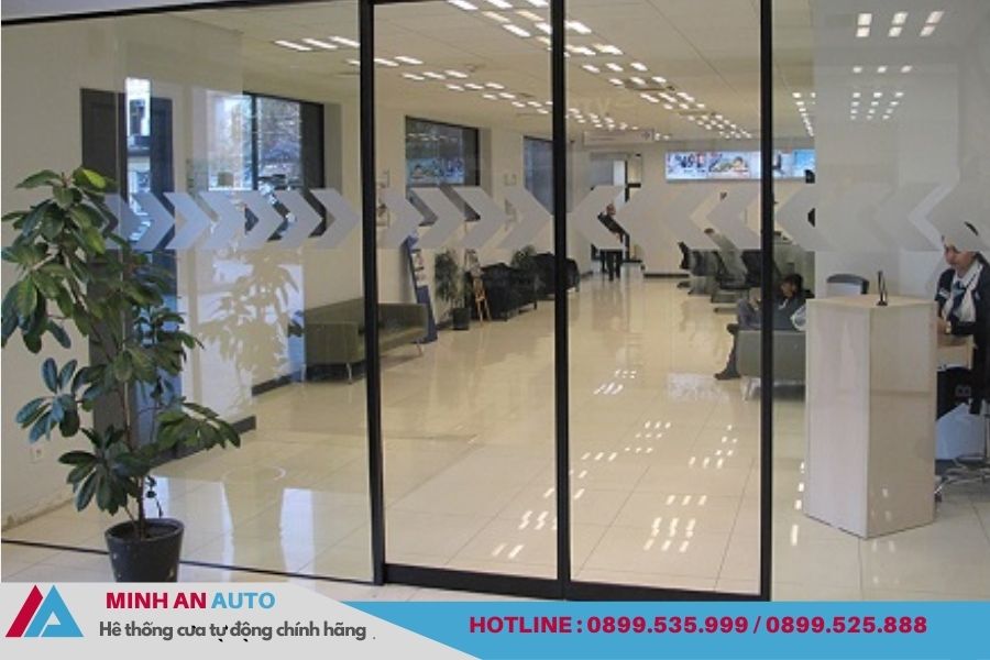 Cửa Tự Động FAAC Italia | Báo Giá & Thi Công 7 Cửa Kính Tự Động Minh An Auto Cho Văn Phòng Hiện Đại