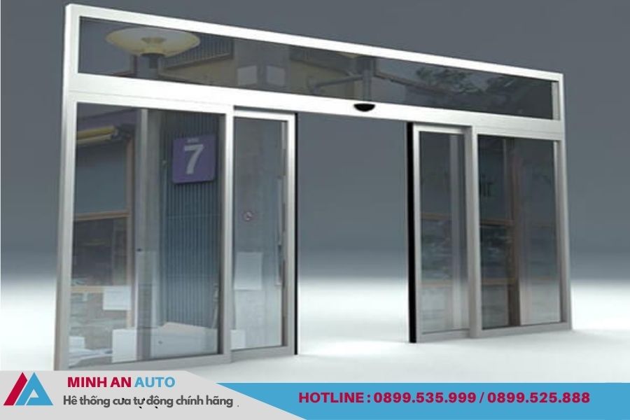 Cửa kính trượt tự động cao cấp