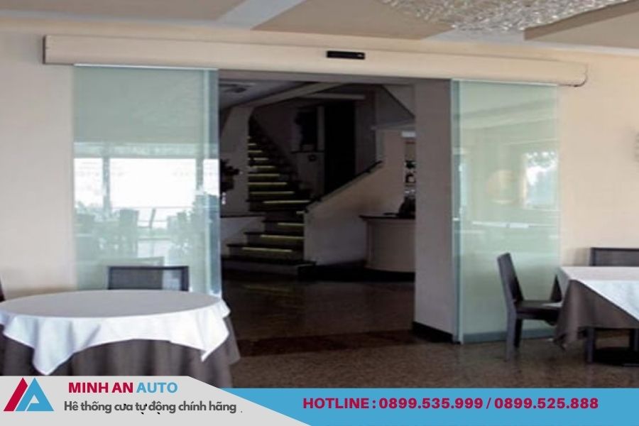 Cửa Tự Động Italia Cao Cấp | Báo Giá & Thi Công 8 Cửa Kính Tự Động Trượt Minh An Auto