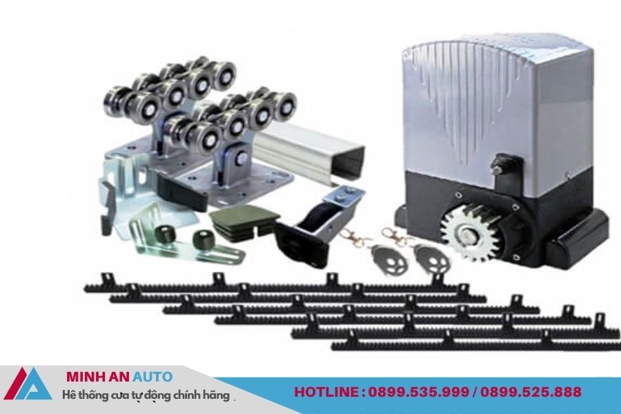 Cửa Tự Động Panasonic Hàng ĐầuNhật Bản | Báo Giá & Thi Công 14 Linh kiện và motor cửa cổng trượt tự động