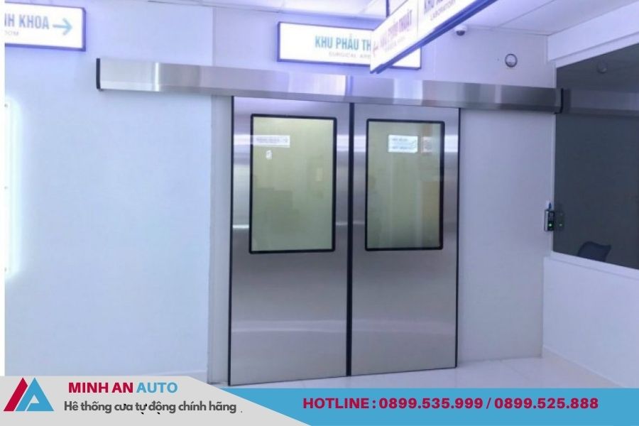 Cửa tự động phòng mổ, phòng sạch bệnh viện