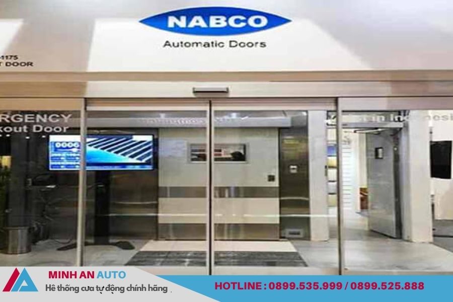 Cửa tự động NABCO cao cấp cho công trình