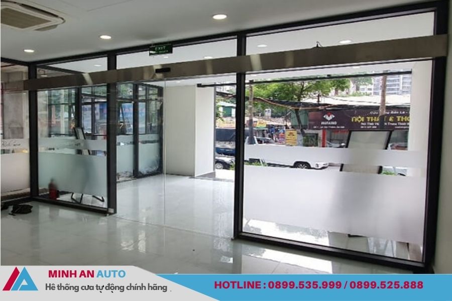 Cửa Kính Tự Động Minh An Auto Lắp Đặt Tại Nam Định