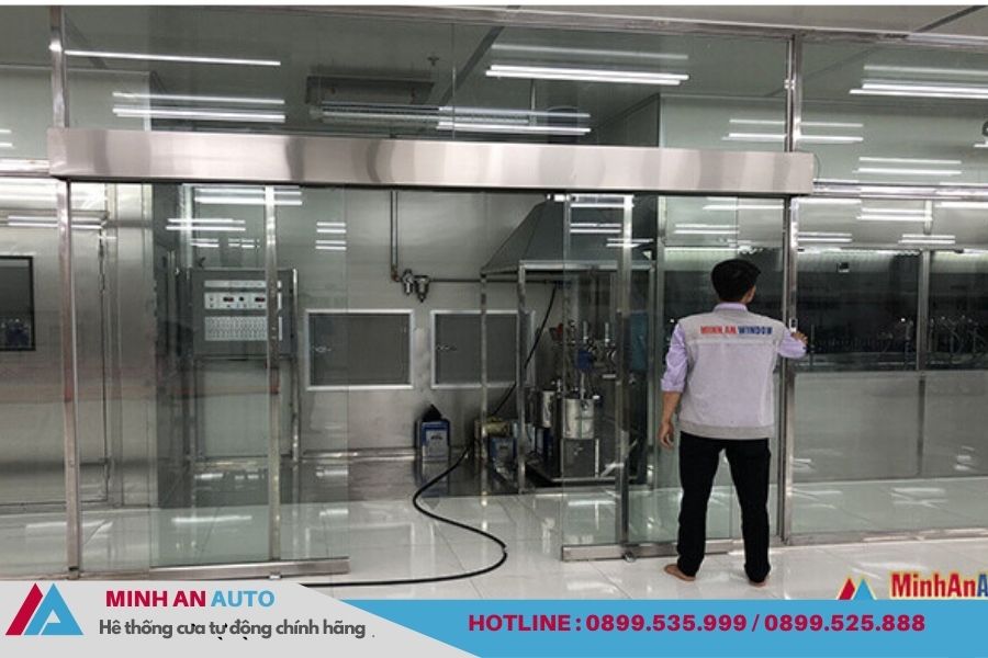 Lắp Đặt Cửa Tự Động Nabco Big C Hà Nội: Giải Pháp Tối Ưu 2 Lắp đặt cửa kính trượt tự động chuyên nghiệp Minh An Auto