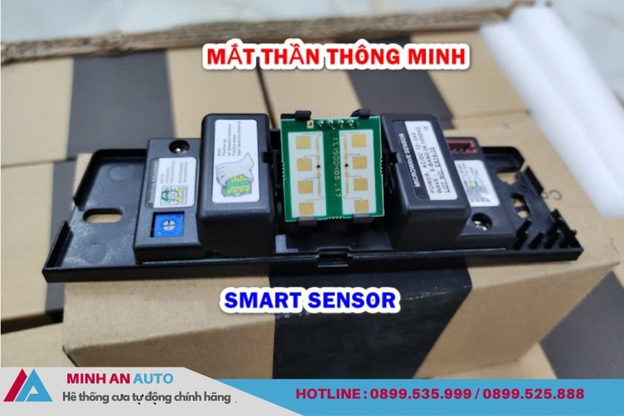 Mắt thần thông minh cửa tự động