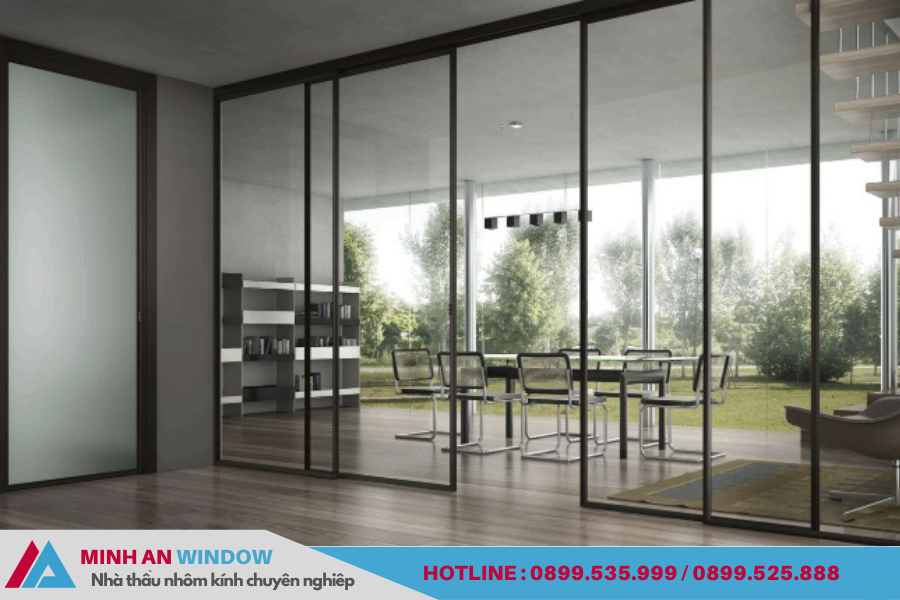 Top cửa kính tự động 2 cánh đẹp, chất lượng - giá tốt 8 Cửa kính tự động 2 cánh